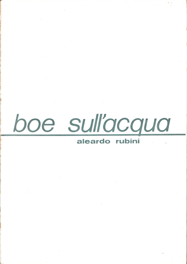 boe sull'acqua ~ 1972